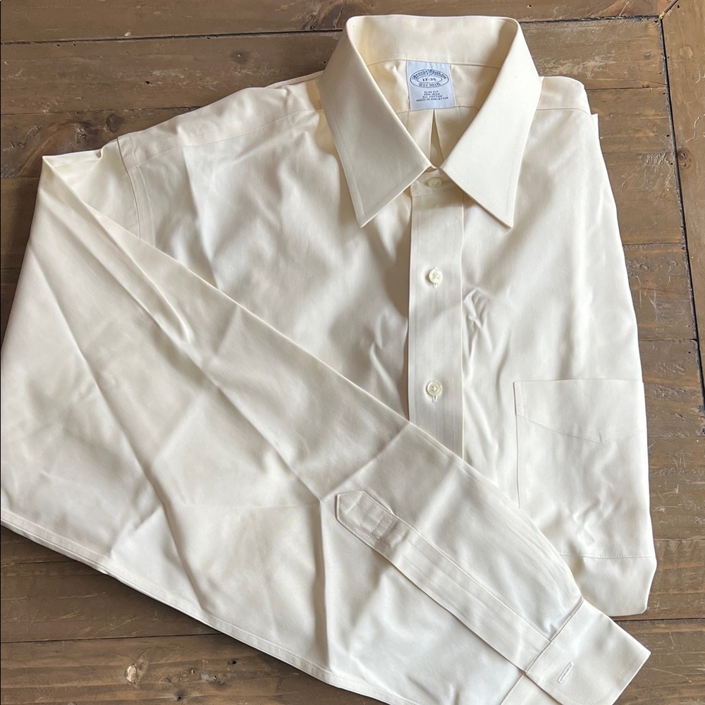 Brooks Brothers Ivory Dress Shirt